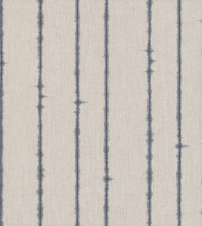 Batik Stripe Wallpaper - Linen — Ảnh 2