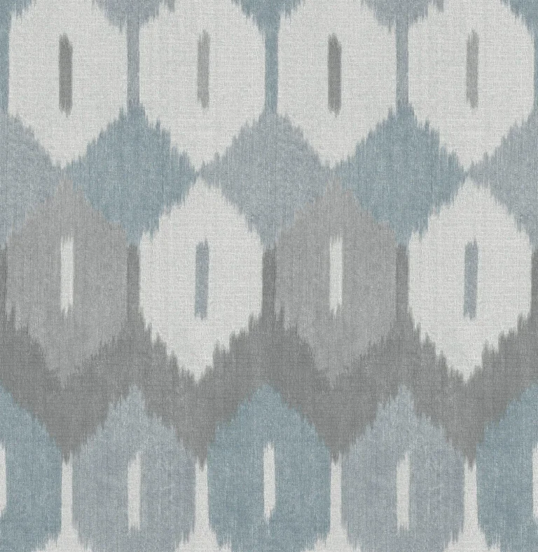 Abilene Ikat Wallpaper - Denim — Ảnh 5
