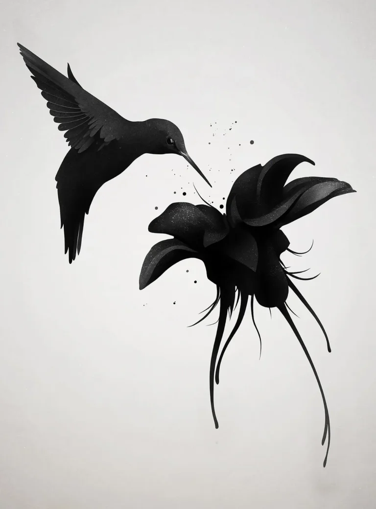 Humming Bird - Wall Mural 5467 - 4 Panel - 192cm x 260cm — Image 2