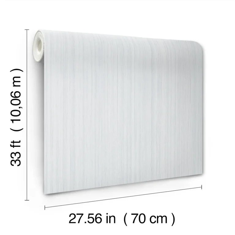 Indra Striated Wallpaper - Light Grey — Ảnh 4