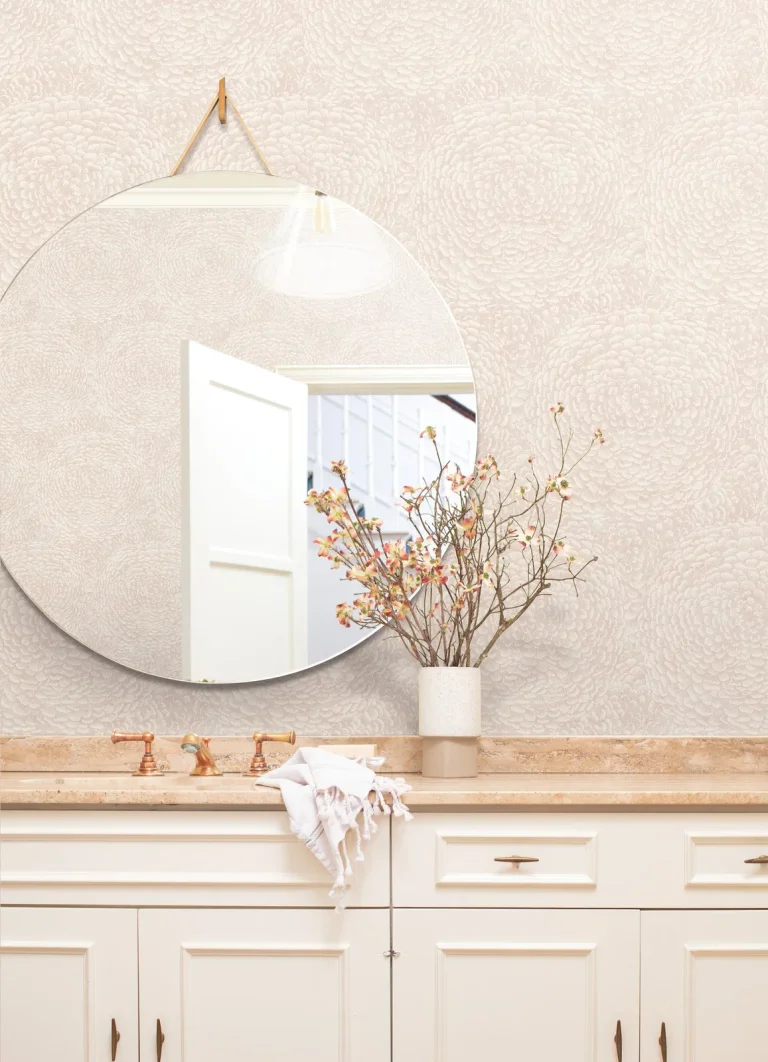 Floret Wallpaper - Blush — Image 2