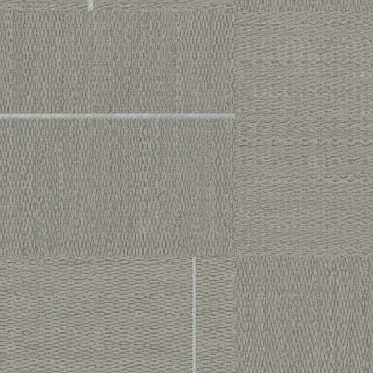 Geo Block Weave Wallpaper - Taupe — Image 5