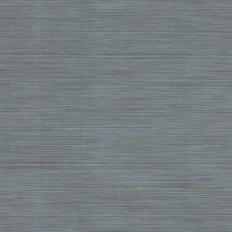 Lorn Faux Grasscloth Wallpaper - Blue — Image 4