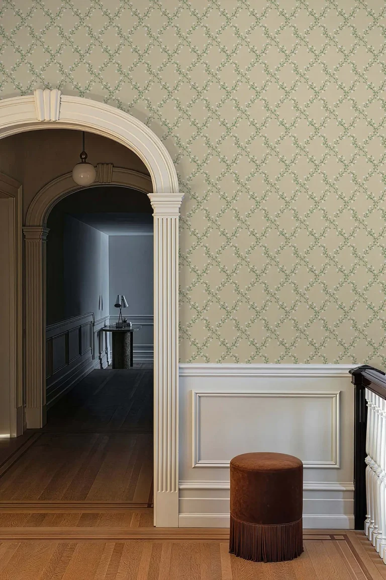 Rifle Paper Co. Bellflower Wallpaper - Linen — Ảnh 4
