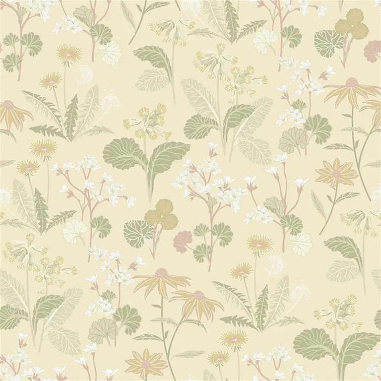 Magdalena Dandelion Wallpaper - Yellow — Ảnh 5