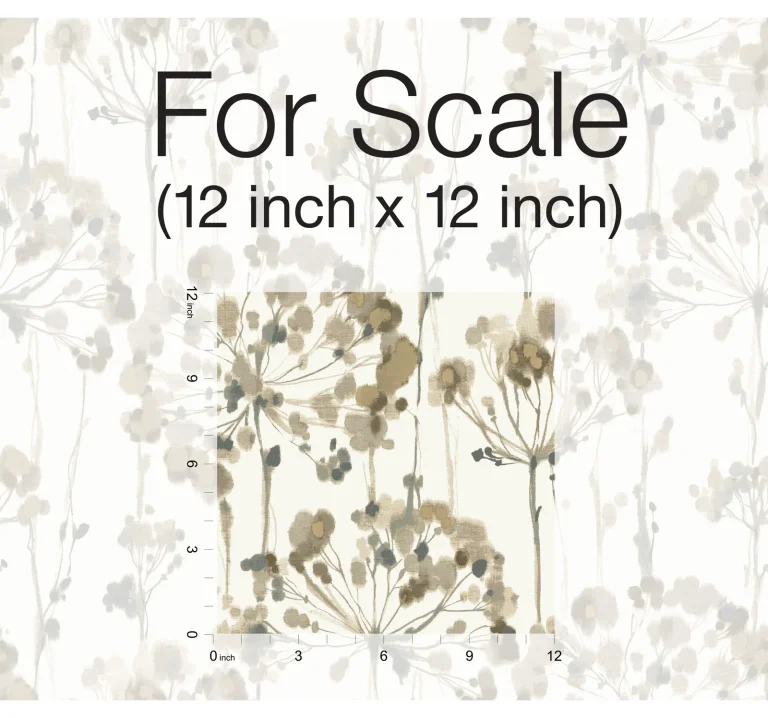 Flourish Peel and Stick Wallpaper - Neutral — Ảnh 7