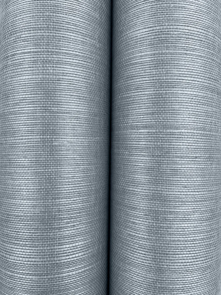 Ronald Redding Maguey Sisal Grasscloth Wallpaper - Dusty Sky — Ảnh 5