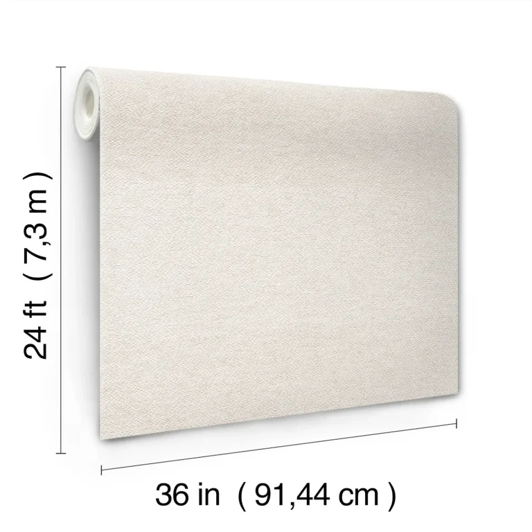 Magnolia Home Paper Yarn Wallpaper - White — Ảnh 2
