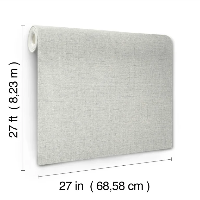 Hillswick Tweed Wallpaper - Pewter