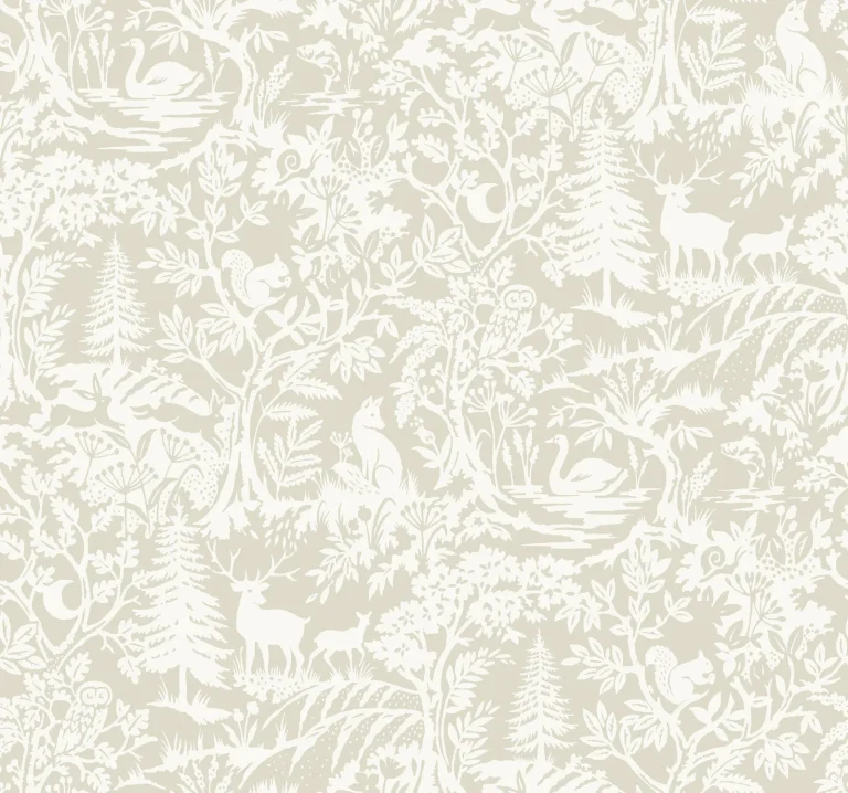 Chesapeake Alrick Forest Venture Wallpaper - Taupe — Ảnh 3