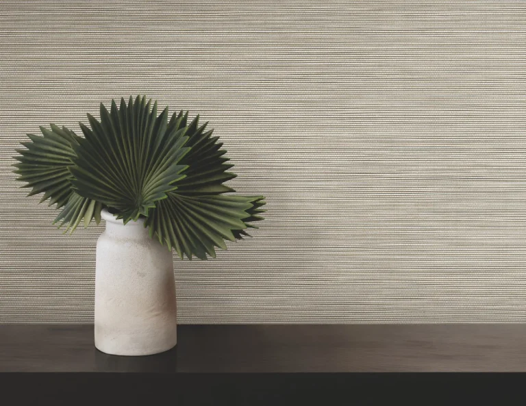 Lorn Faux Grasscloth Wallpaper - Stone — Ảnh 2