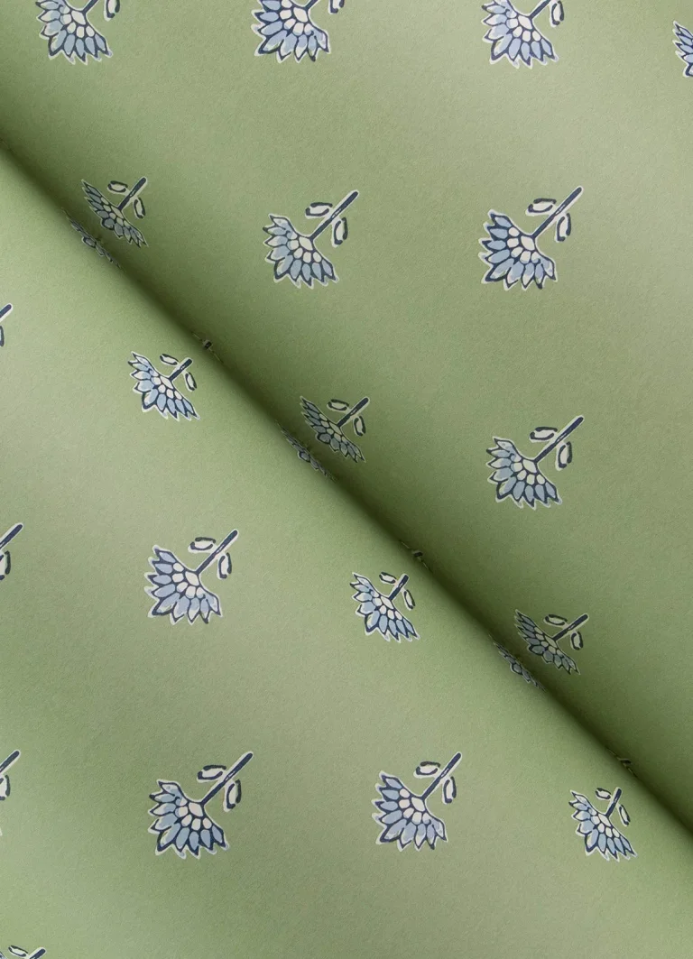 Chesapeake Surdiva Floral Fan Wallpaper - Green — Ảnh 2