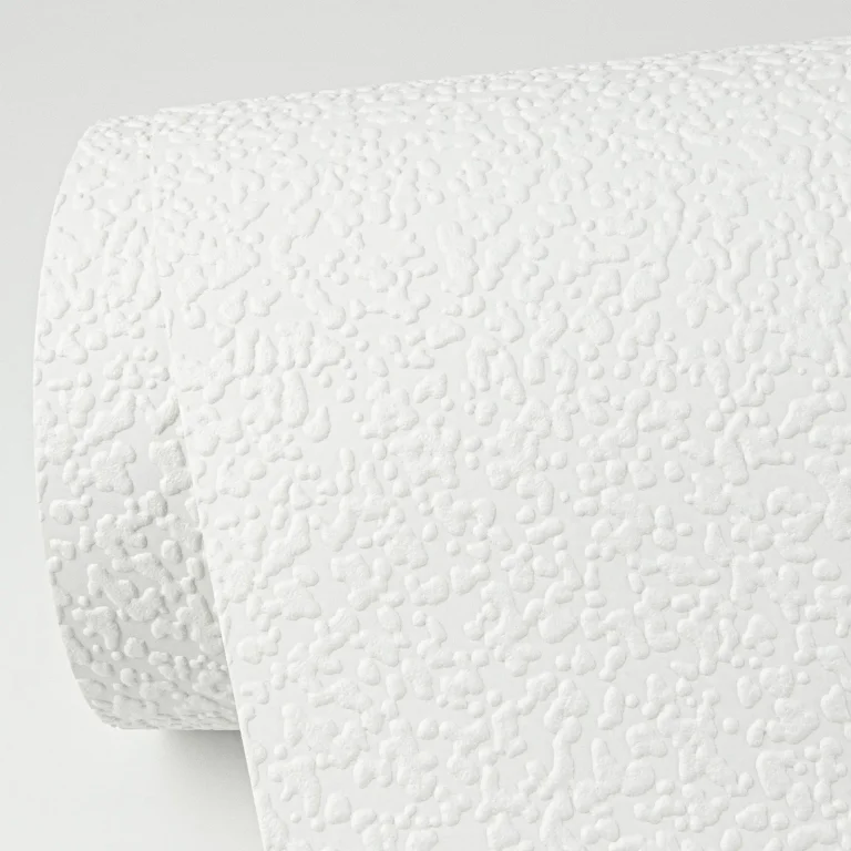 Arte Spackle Paintable Wallpaper - White — Image 2