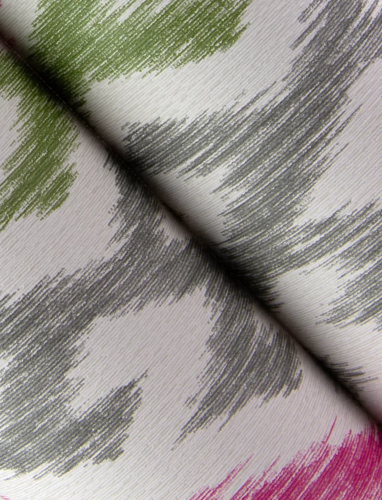 Solola Ikat Wallpaper - Fuchsia — Ảnh 3