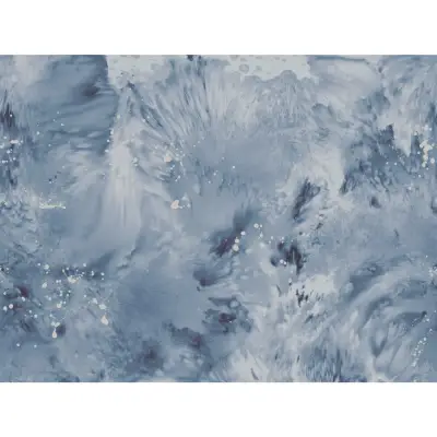 Dreamchaser Wall Mural - Indigo/Silver