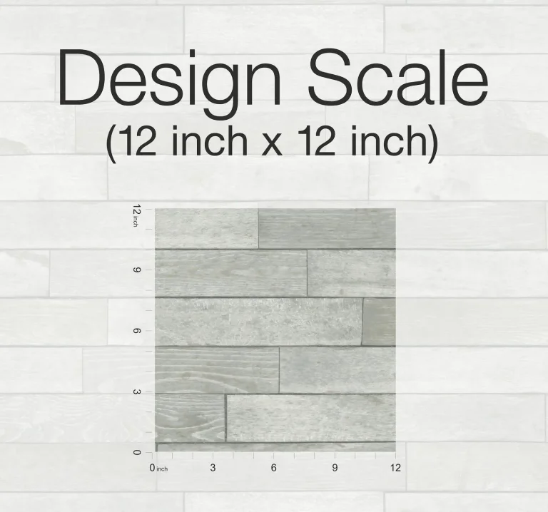 Warehouse Planks Peel and Stick Wallpaper - Grey — Ảnh 3