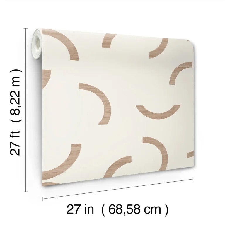 Lunula Wallpaper - Clay — Image 7