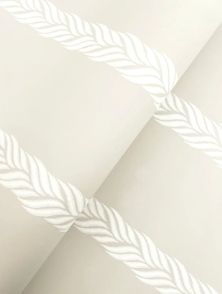 Ronald Redding Braided Stripe Wallpaper - Tan — Ảnh 4