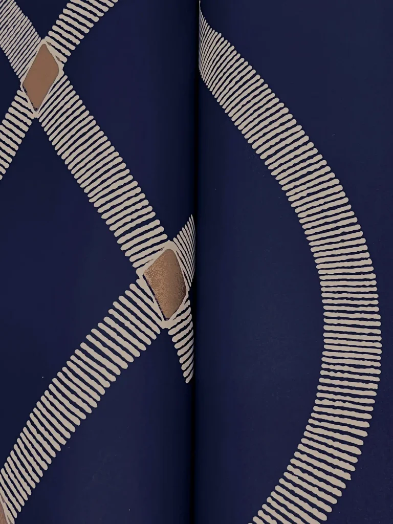 Ronald Redding Ellena Wallpaper - Navy — Ảnh 2
