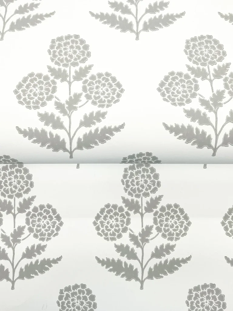 Souci Marigolds Wallpaper - Grey — Ảnh 2