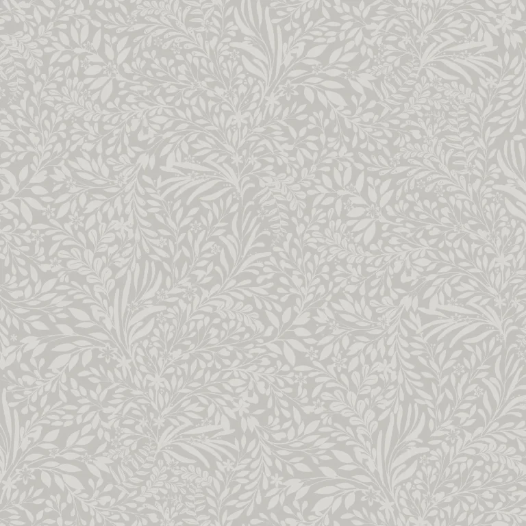 Kristina Botanical Wallpaper - Light Grey — Ảnh 2