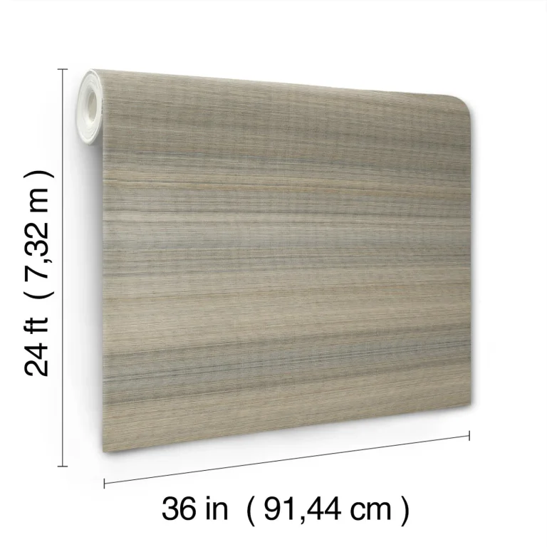 Ronald Redding Horizon Abaca Wallpaper - Latte — Ảnh 5