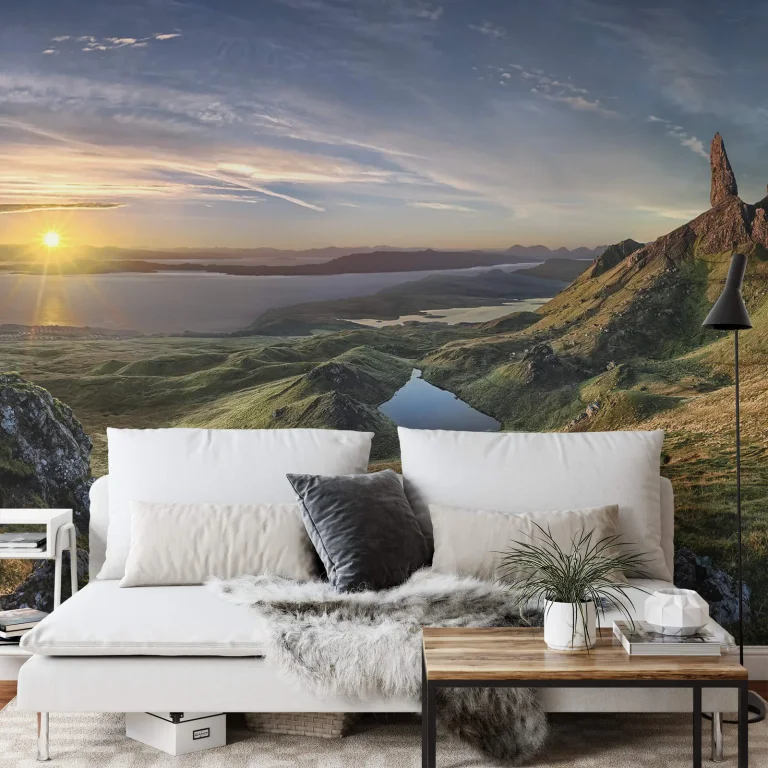 The Old Man of Storr - Wall Mural 5509 - 8 Panel - 384cm x 260cm