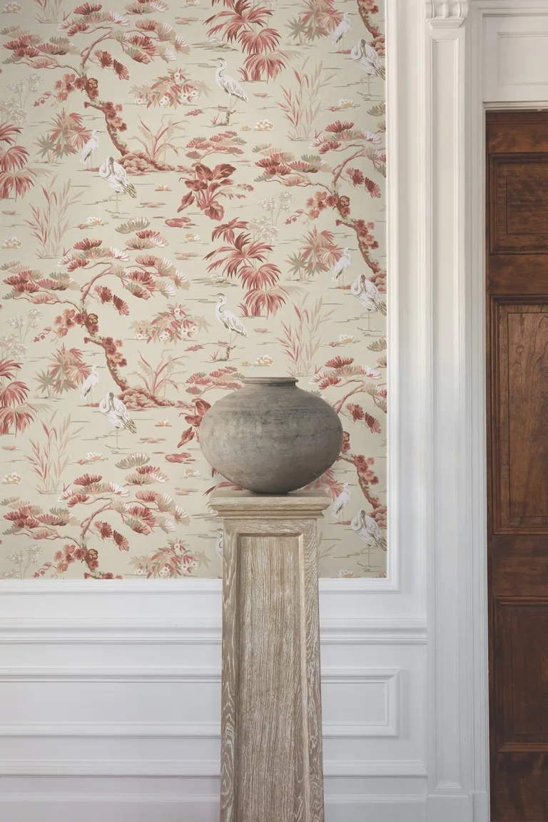 Ronald Redding Bridgewater Wallpaper - Coral — Ảnh 4