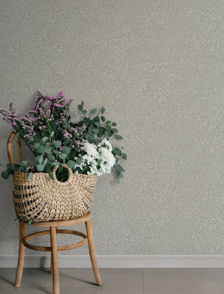 Kristina Botanical Wallpaper - Taupe — Ảnh 5
