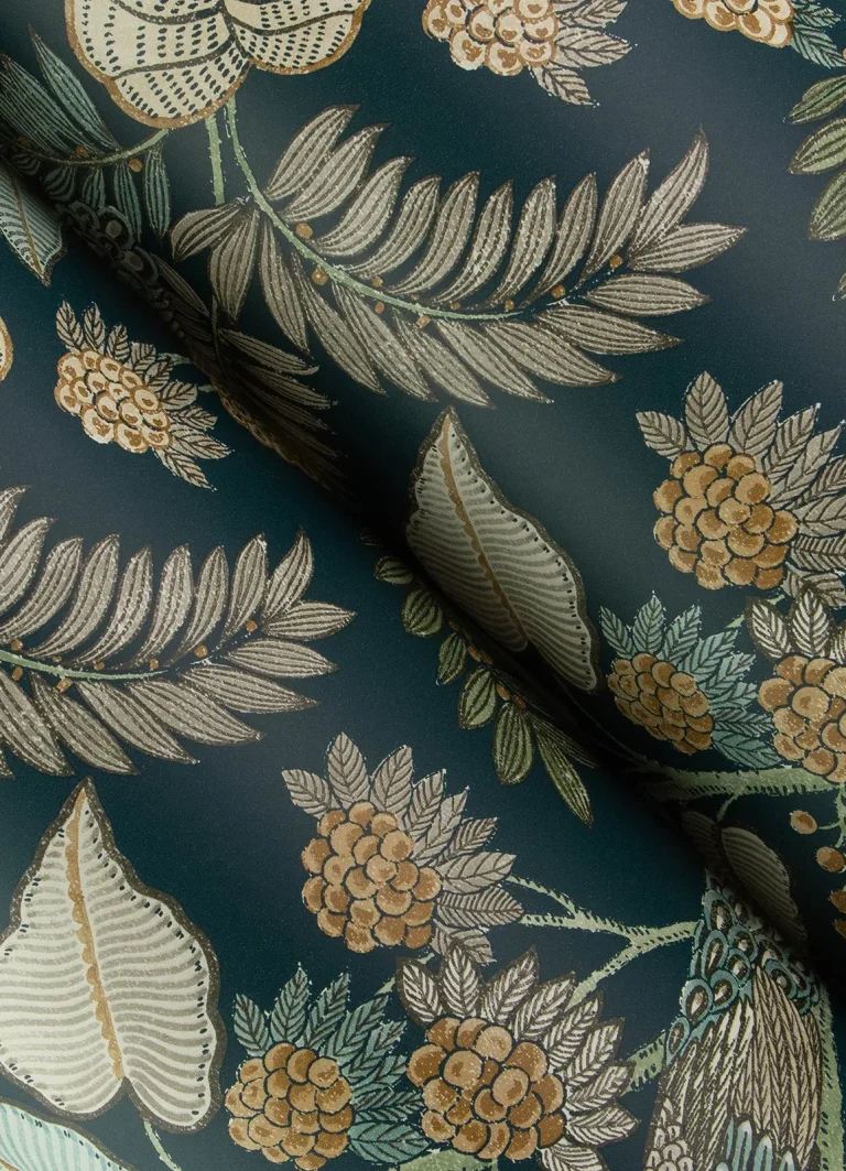 Chris Loves Julia Geneva Peacock Paradise Wallpaper - Sea Green — Ảnh 4