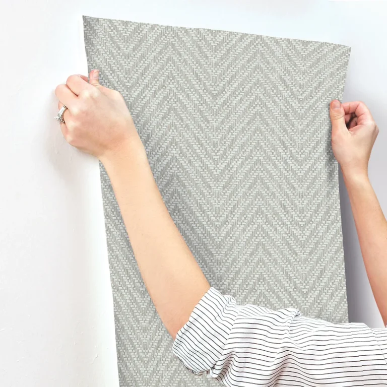 Glynn Chevron Wallpaper - Sterling — Ảnh 3