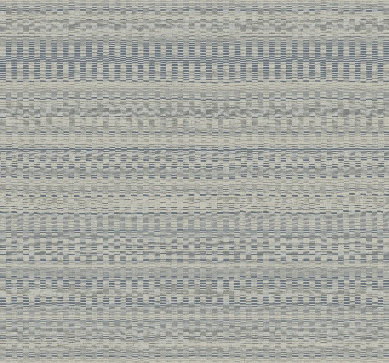 Tapestry Stitch Wallpaper - Navy — Image 5