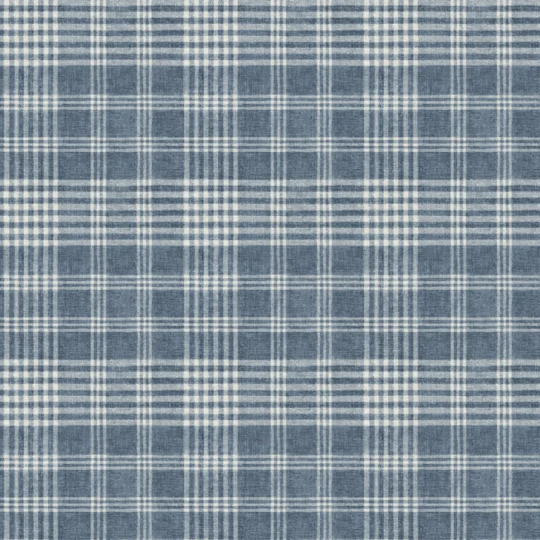 Chesapeake Perry Plaid Wallpaper - Dark Blue — Ảnh 5
