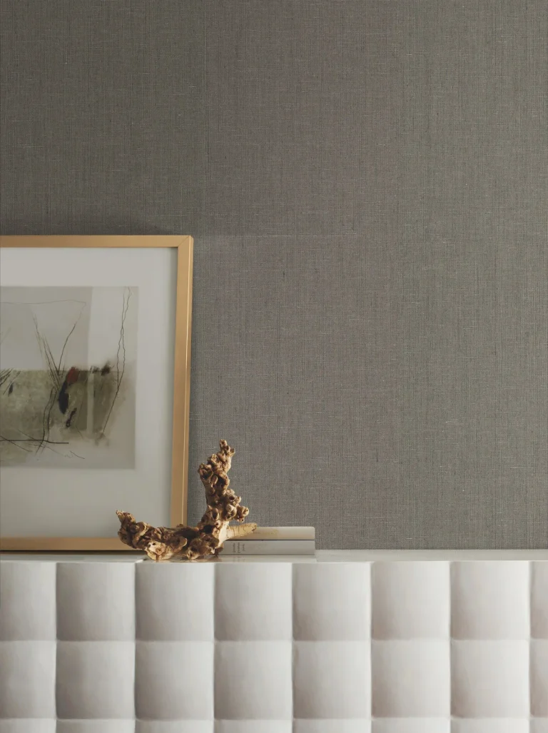 Crosshatch String Wallpaper - Gray — Ảnh 4