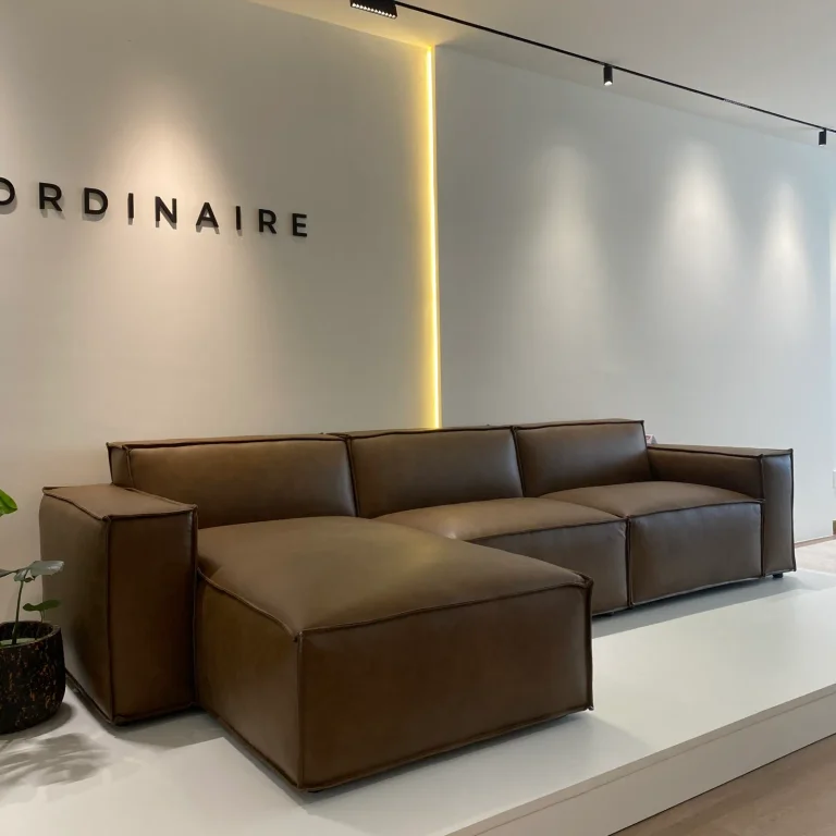 LEATHER BOLD SOFA (corner) — Ảnh 2