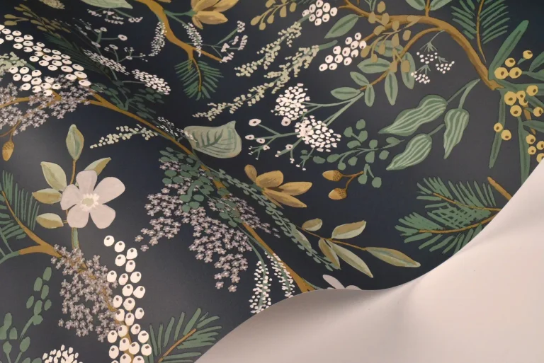 Rifle Paper Co. Juniper Forest Peel and Stick Wallpaper - Evergreen — Ảnh 5