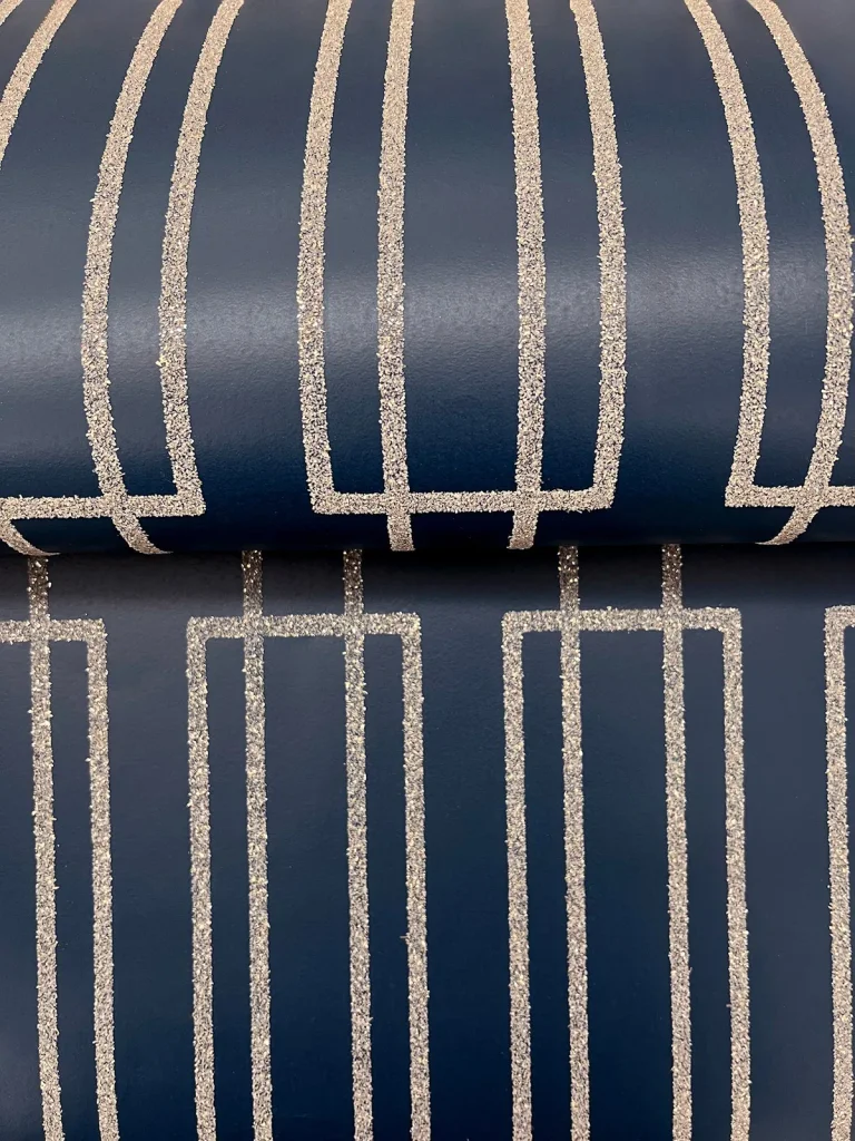 Candice Olson Terrace Wallpaper - Navy — Image 2