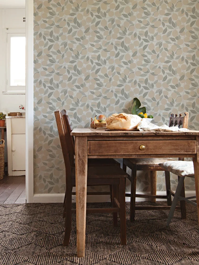 Lemona Fruit Tree Wallpaper - Grey — Ảnh 3