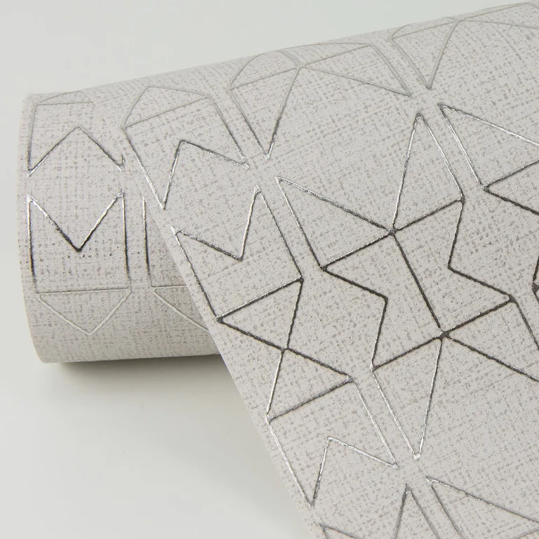 Paititi Diamond Trellis Wallpaper - Rose Gold — Image 2