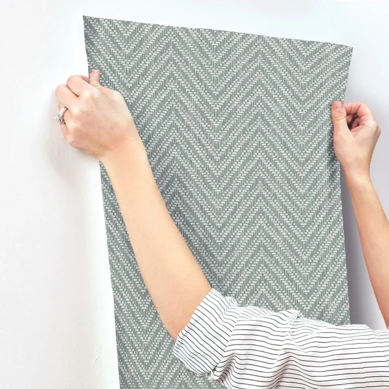 Glynn Chevron Wallpaper - Denim — Ảnh 6
