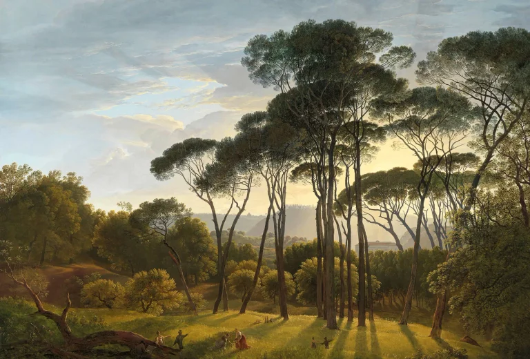 Classic Italian Landscape - Wall Mural 5436 - 8 Panel - 384cm x 260cm — Ảnh 3