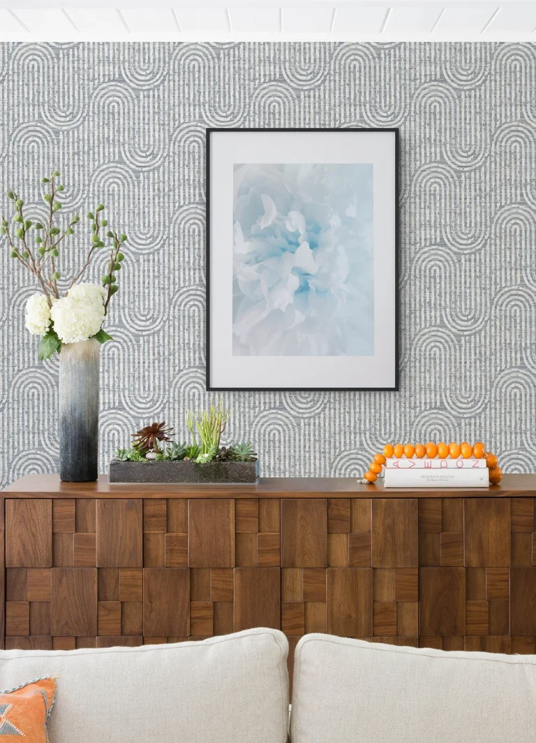 Trippet Zen Waves Wallpaper - Blue — Ảnh 4