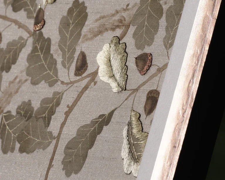 Bur Artwork - Oak Leaf - Small / Triptych / Standard — Ảnh 4