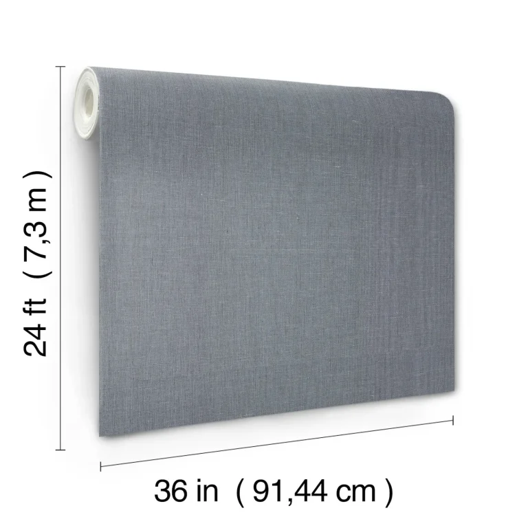 Magnolia Home Crosshatch String Wallpaper - Navy — Ảnh 2