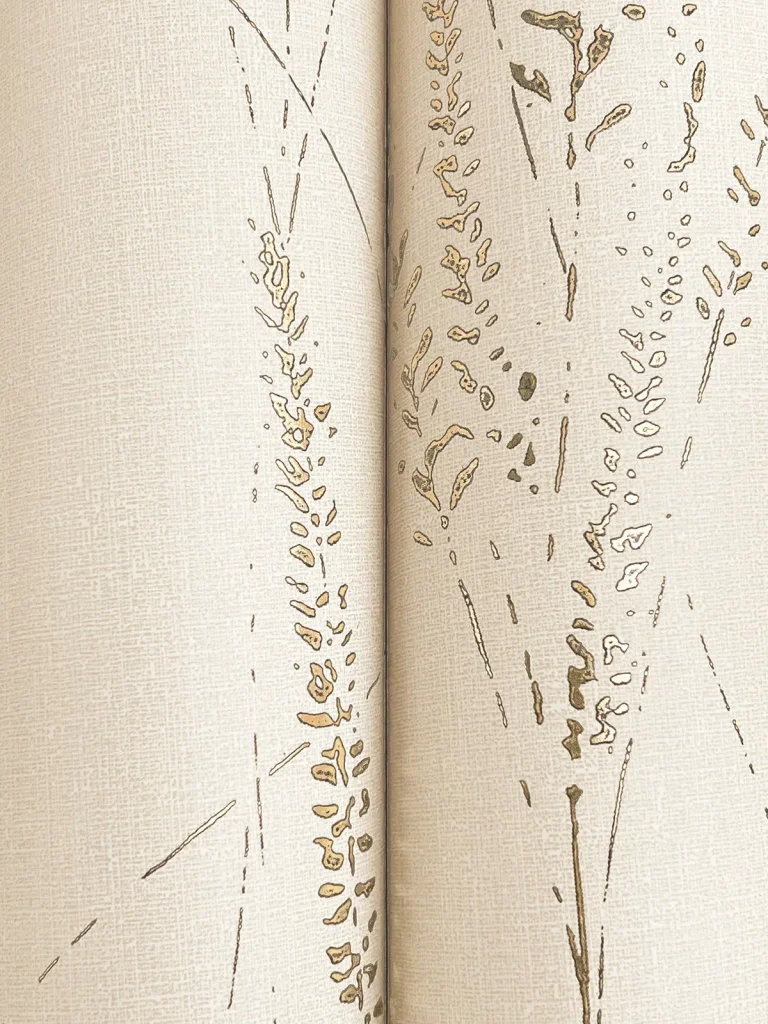 Graceful Willow Wallpaper - Pale Straw — Ảnh 3