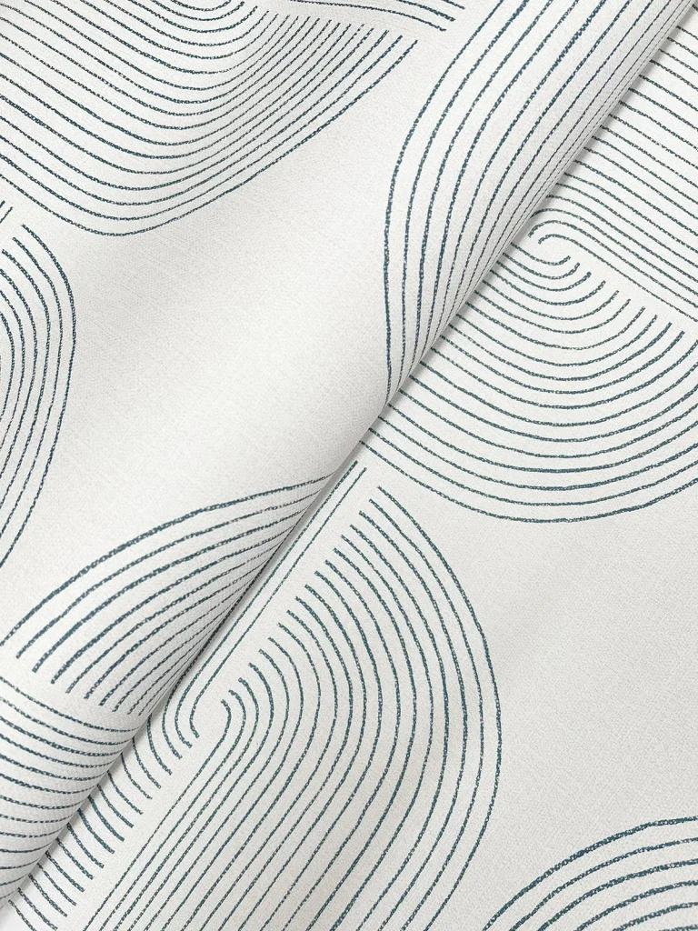 Savoye Spiral Arches Wallpaper - Dark Blue — Ảnh 3