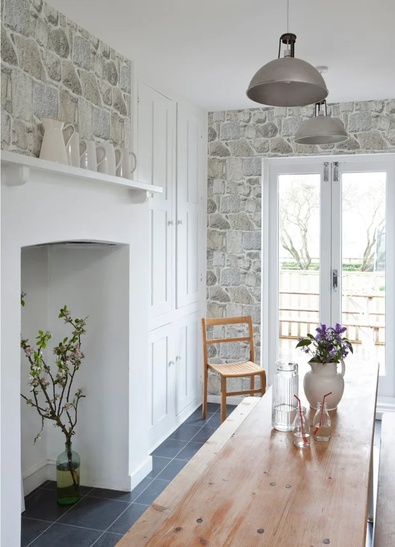 Chesapeake Axelle Stone Wallpaper - Light Grey — Ảnh 4