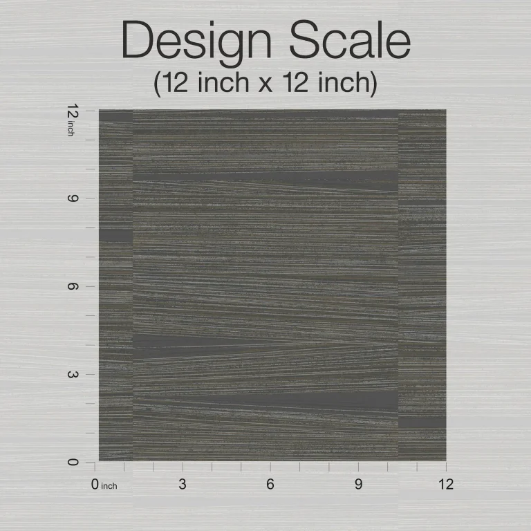 Line Stripe Wallpaper - Charcoal — Ảnh 3