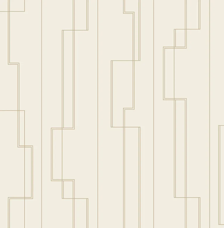 Anson Deco Detailing Wallpaper - Ivory — Image 5