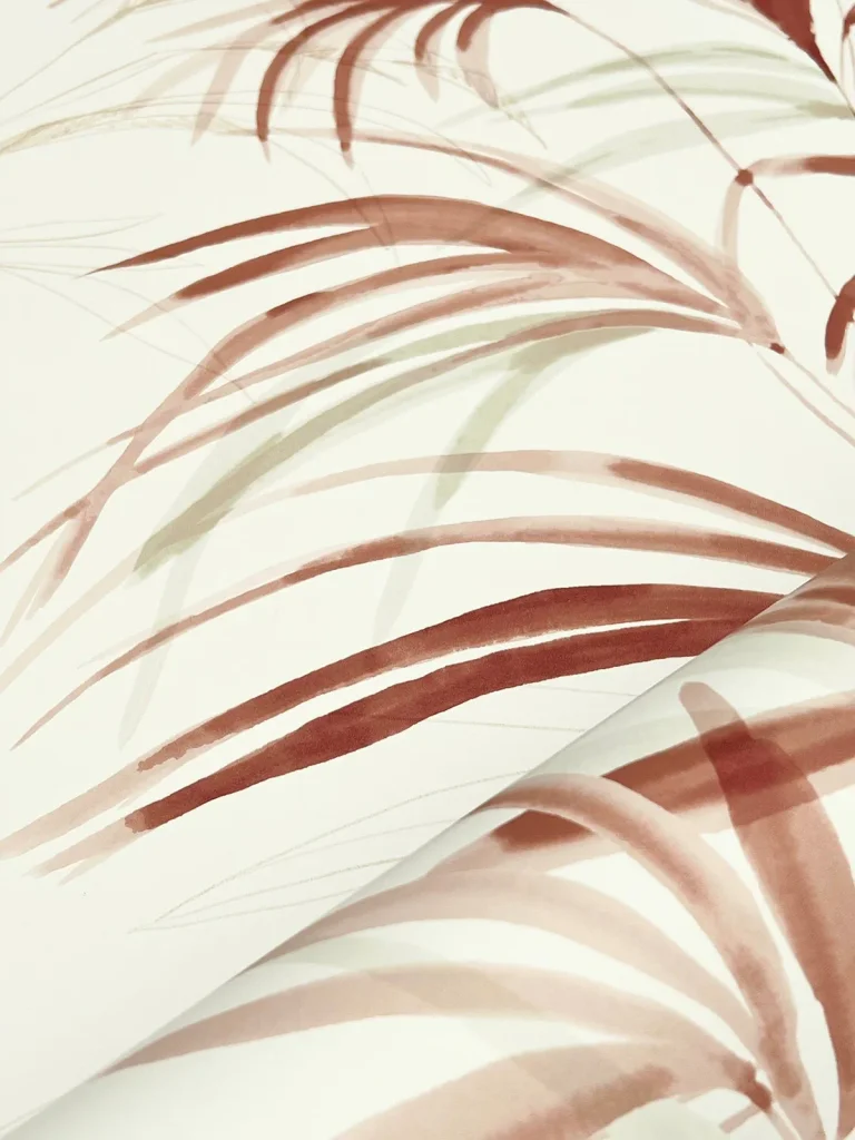 Candice Olson Inky Palms Wallpaper - Clay — Image 6